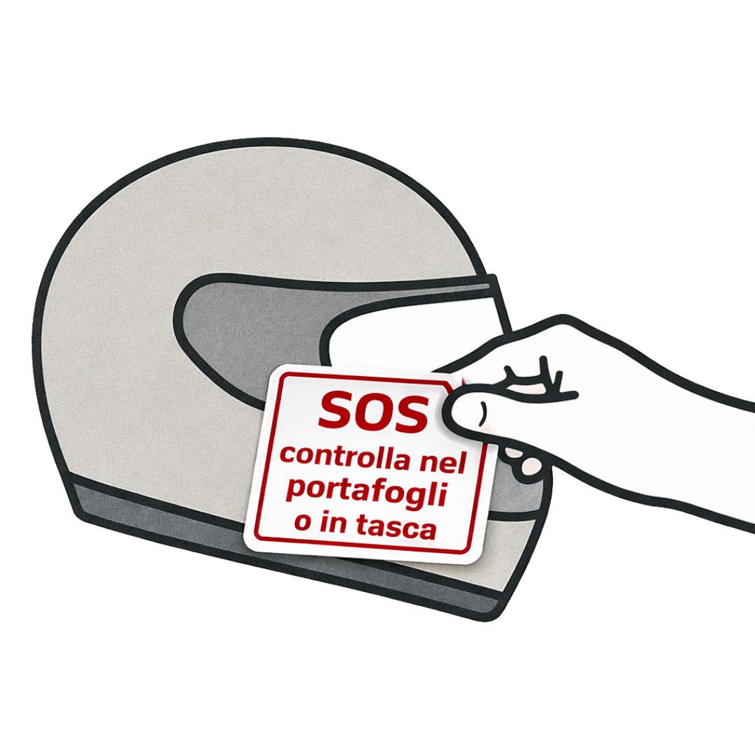 Adesivo Controlla nel Portafogli